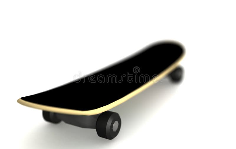 Skateboard vektor illustrationer