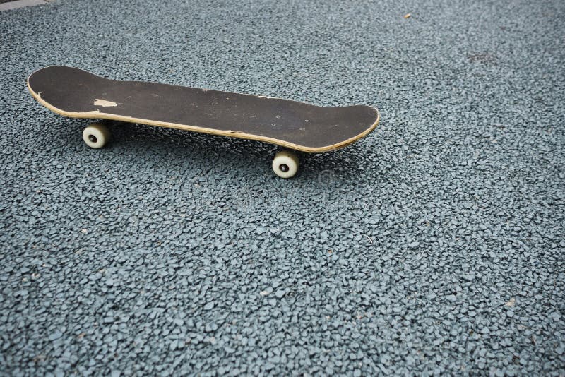 Skateboard stock photo. Image of single, wheels, playground 34550896