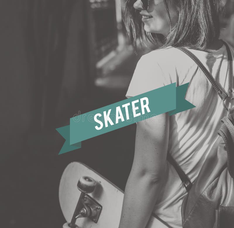 Skateboard-Schlittschuhläufer-Jugendlich-Straßen-Art Konzept lizenzfreies stockbild Skateboard-Schlittschuhläufer-Jugendlich-Straßen-Art Konzept lizenzfreies stockbild