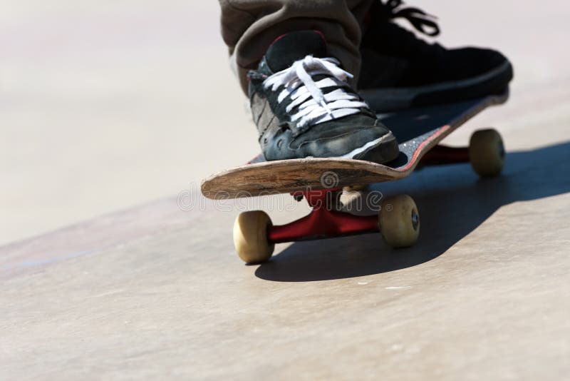 Skateboarder Skateboarding at Sunrise City Stock Photo Image of