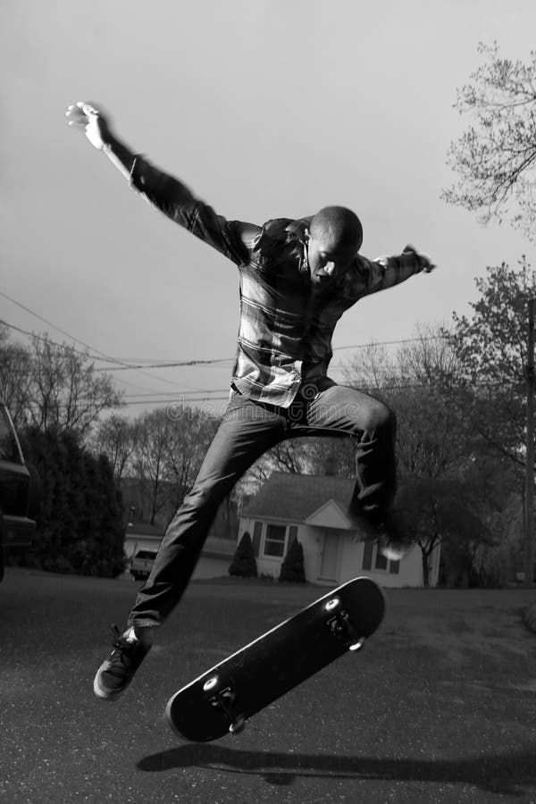 Skateboarding Tricks stock image. Image of skateboard - 10261669