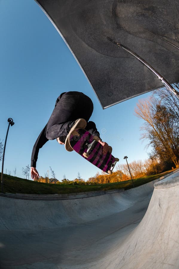 Skateboarder on a Melon Backside Grab Stock Image Image of action, funsport 136025061