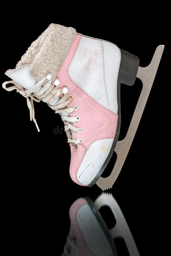 Skates for figure skating stock photo. Image of people 64256498