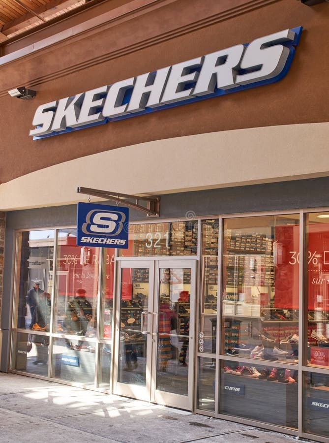 Entrance To The Skechers Store, US 