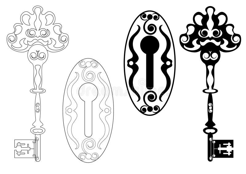 Black Skeleton Key Stock Illustrations 1 013 Black Skeleton Key Stock Illustrations Vectors Clipart Dreamstime