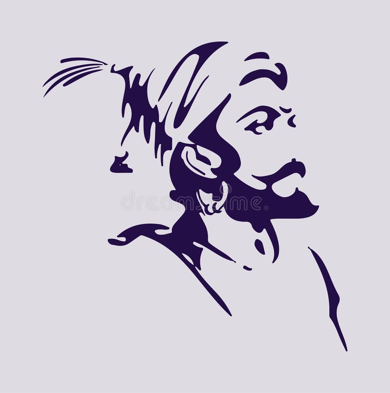 wallpics 60 cm The Great Warrior Chhatrapati Shivaji Maharaj Self Adhesive  Decorative Wall Sticker || (60cm X 90cm) cut5249 Self Adhesive Sticker  Price in India - Buy wallpics 60 cm The Great