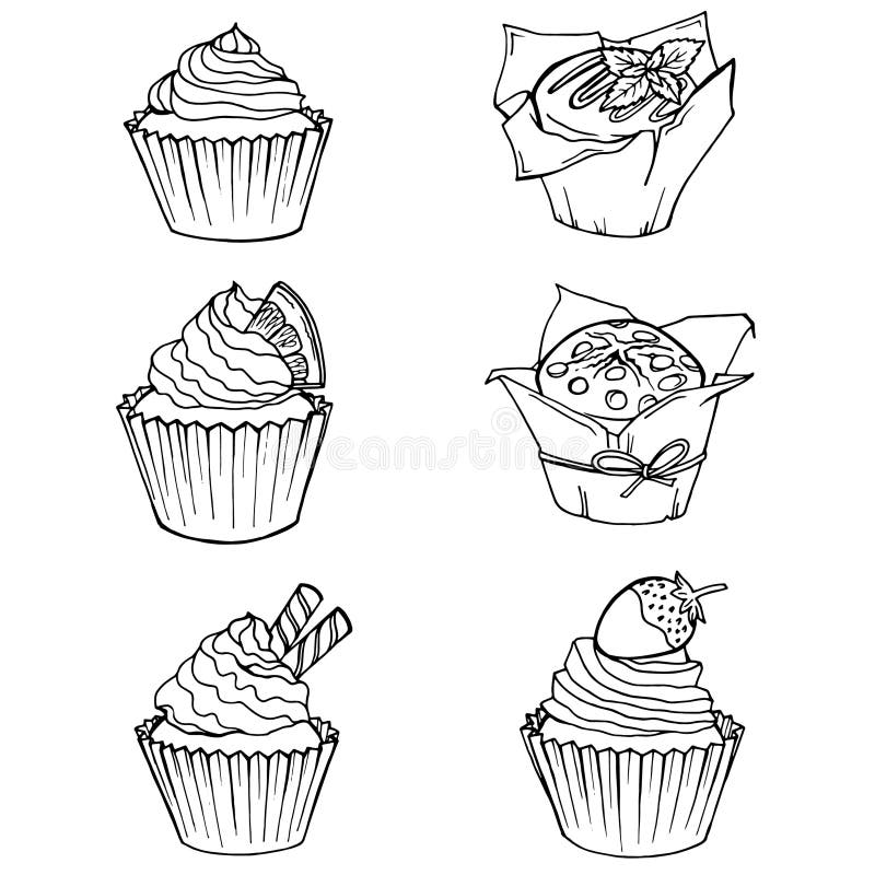 Cupcake Sketch Images – Browse 39,378 Stock Photos, Vectors, and Video |  Adobe Stock