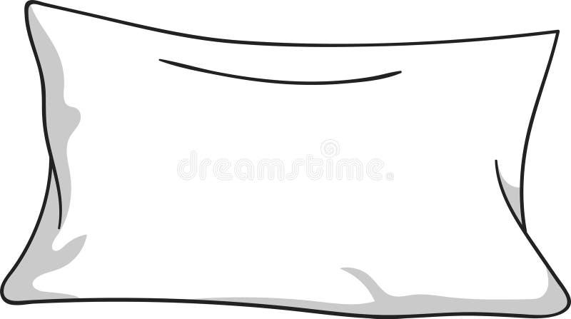 Sketch Drawing Pillows stock vector Illustration of room 292245093
