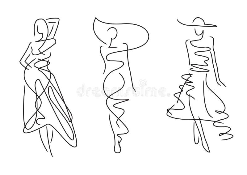Women Sitting Different Poses Sketch Vector Stock Vector (Royalty Free)  1176005578 | Shutterstock