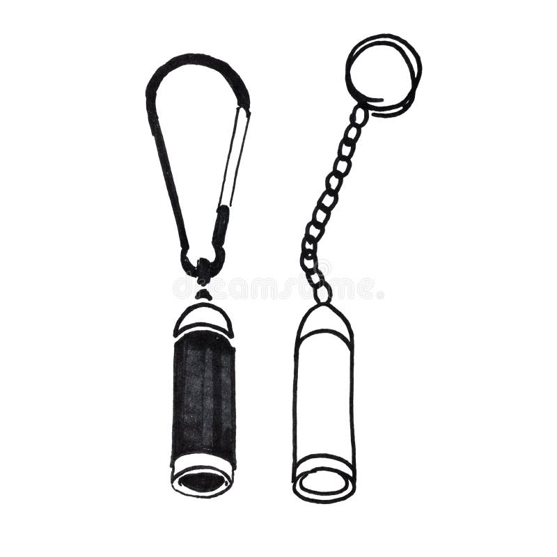 Sketch of laser pointer stock illustration. Illustration of artwork