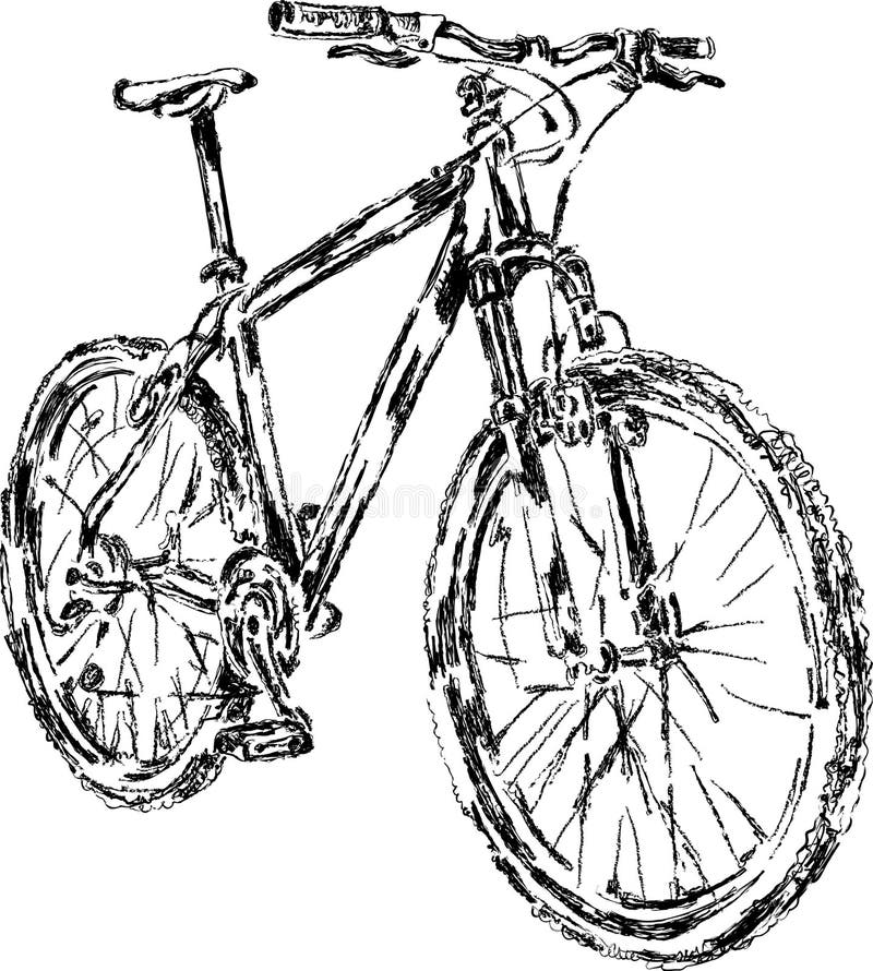 How to draw a mountain bike like an industrial designer  YouTube