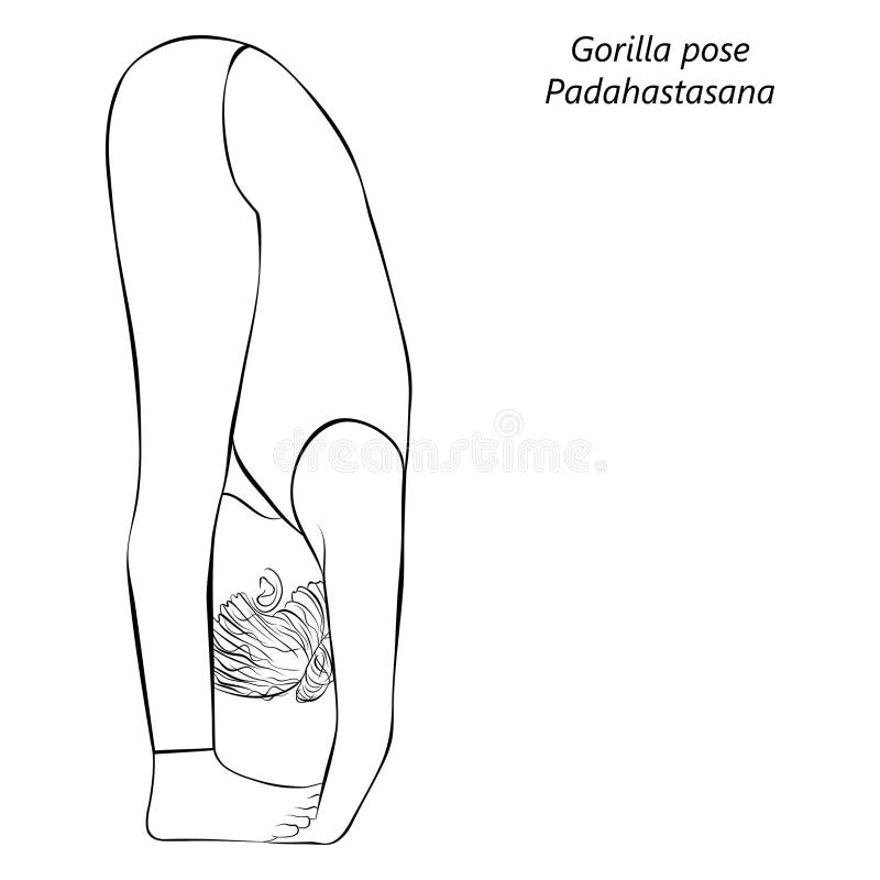 Yoga Pose: Gorilla