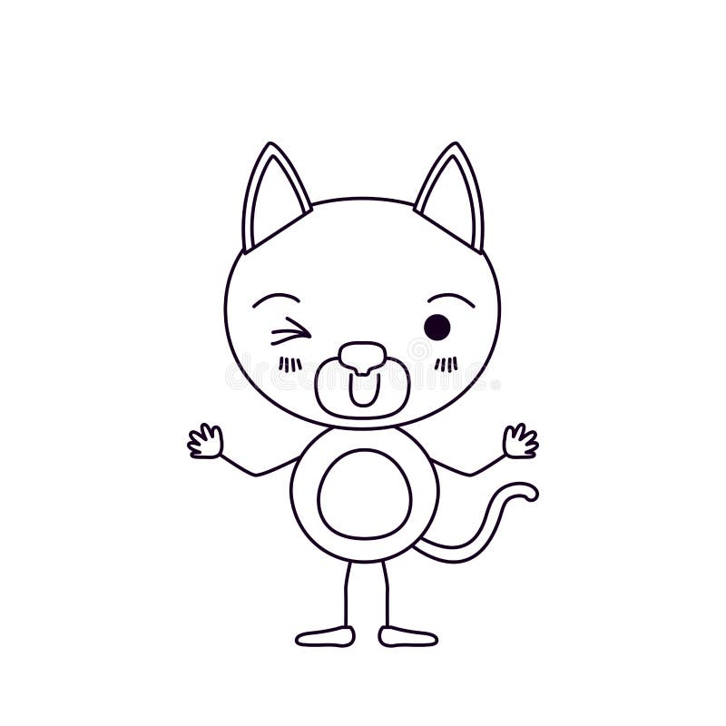 Cat (wink) 128584 - Free Download - silhouetteAC