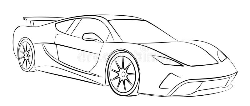 Cars Sketches Stock Illustrations – 65 Cars Sketches Stock Illustrations,  Vectors & Clipart - Dreamstime
