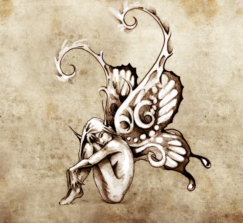 Watercolor Butterfly tree tattoo by Diane Lange at Moonlight tattoo  Seaville NJ  Moonlight tattoo Tree tattoo Tattoos