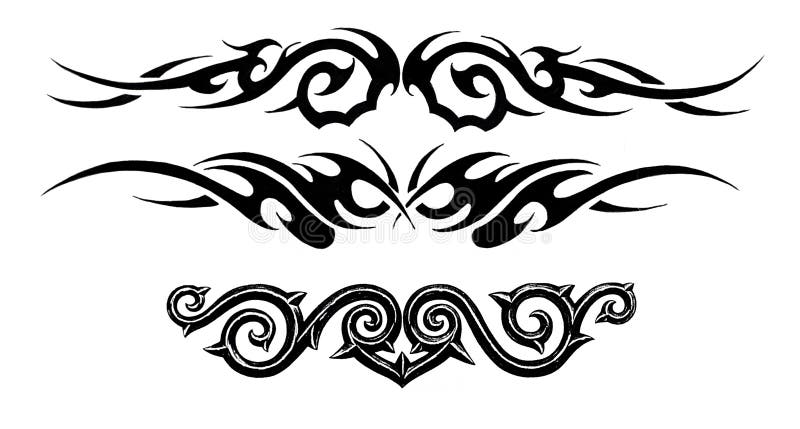 Tribal art tattoo stock vector. Illustration of tattoo - 28633553