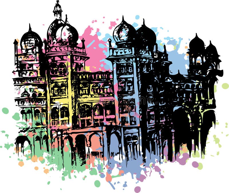 My many Indias. Part 2: Mysore - Urban Sketchers