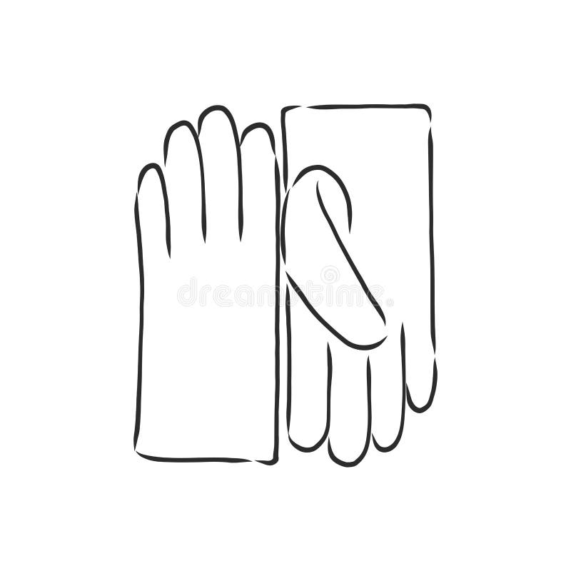White Cotton Gloves Stock Illustrations 558 White Cotton Gloves Stock