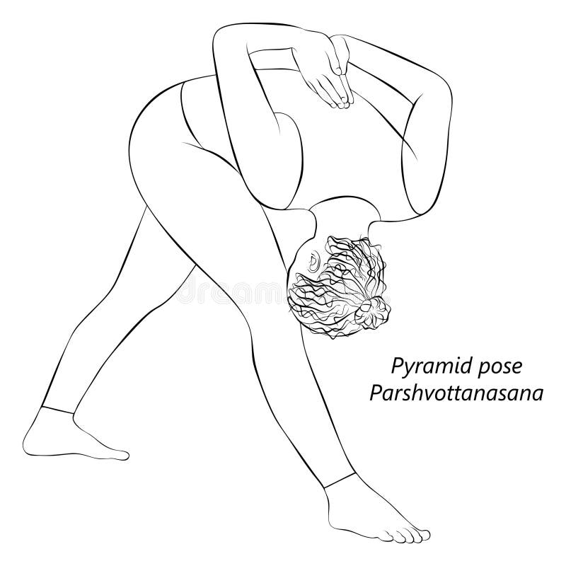 Pyramid pose (Parsovtannasana) is an... - Brett Larkin Yoga | Facebook
