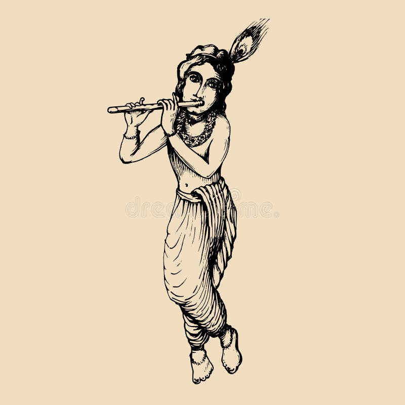 Krishna | Art drawings sketches simple, Art diary, Abstract sketches