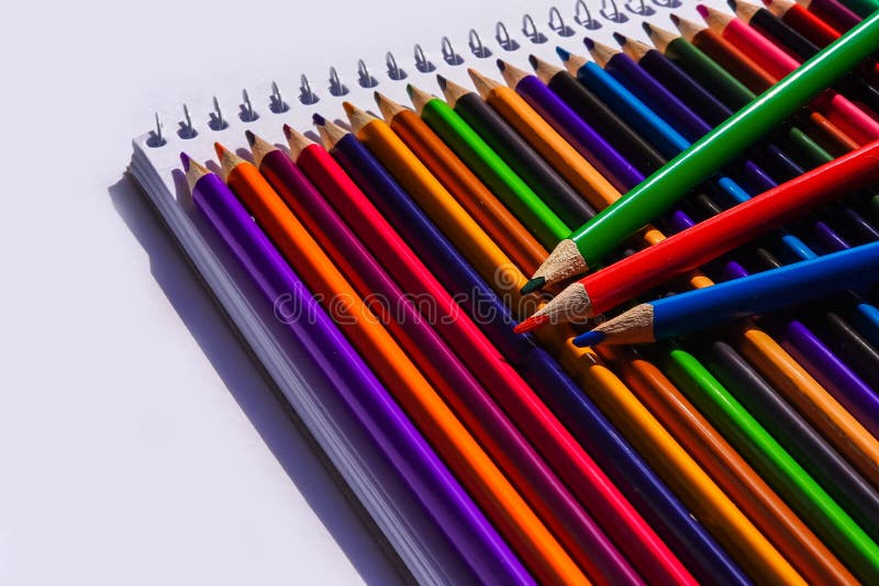 Art Sketchpad Colored Pencils Stock Photos - Free & Royalty-Free Stock  Photos from Dreamstime