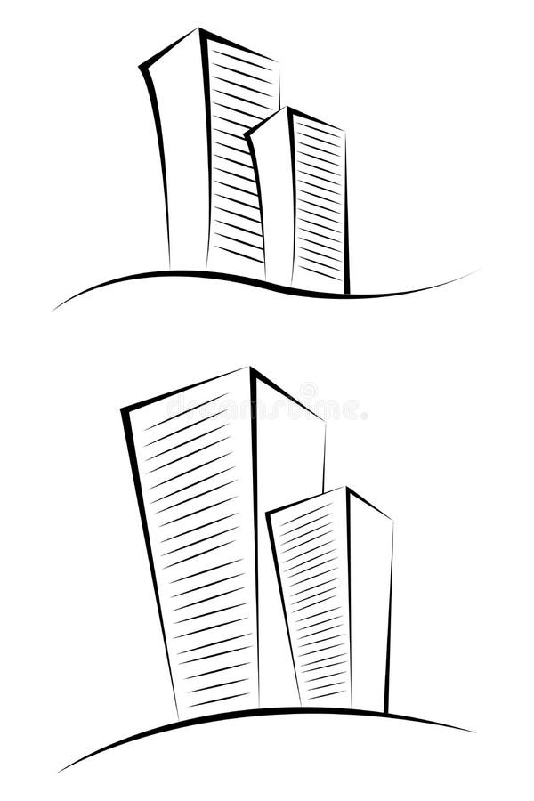 Sketchy buildings
