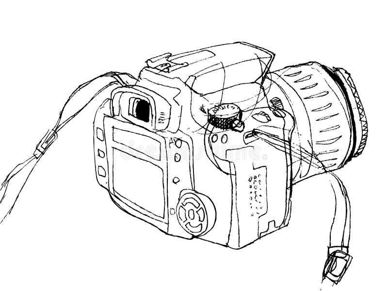 Pencil drawing camera  Camera drawing art Camera drawing sketches Camera  drawing