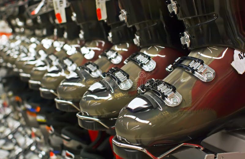 Ski equipment stock image. Image of gear, granite, rent 12906503