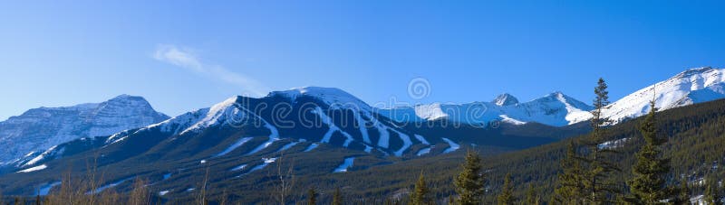 Ski Hill Mountain Panorama