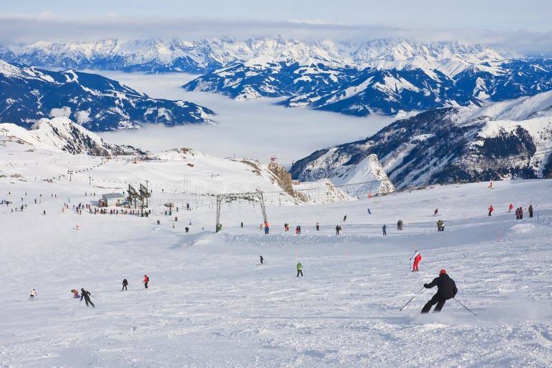 Ski Resort Of Kaprun, Austria Editorial Stock Image Image 34823674