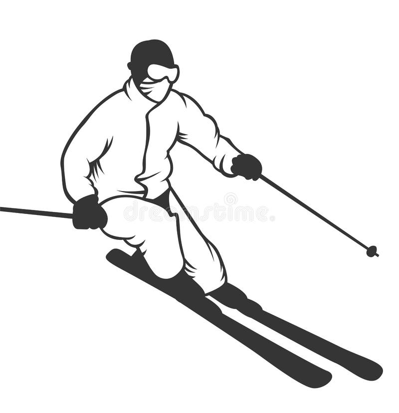 Ski Resort Logo Emblems, Labels Badges Vector Stock Vector ...