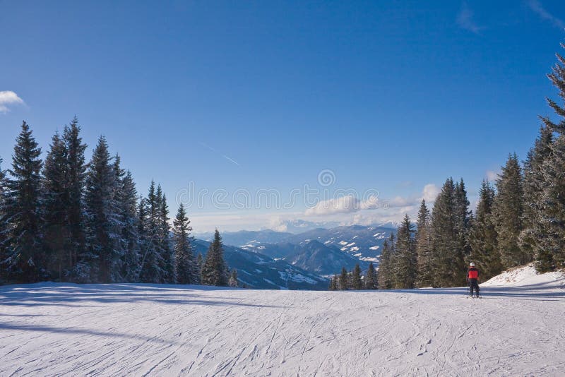 Ski resort Schladming . Austria