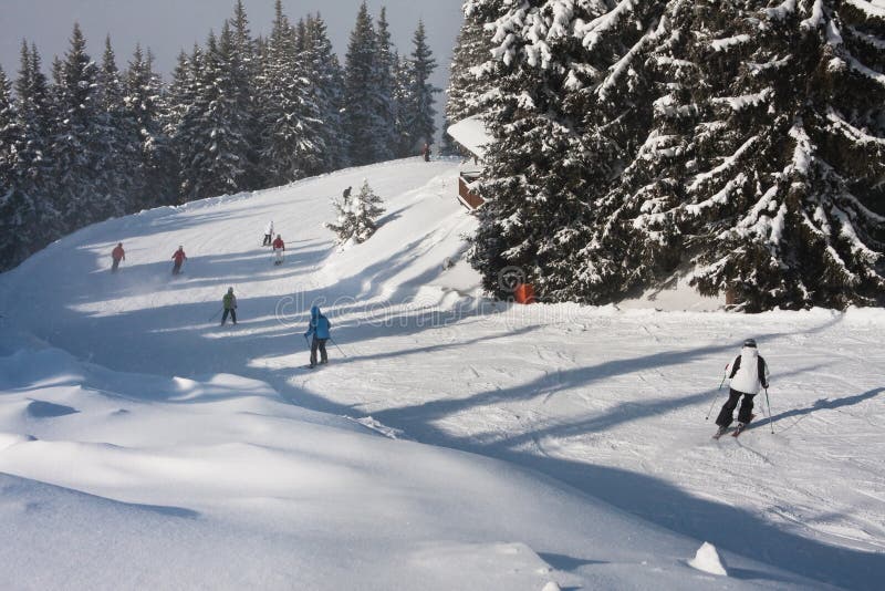 Ski resort Schladming . Austria