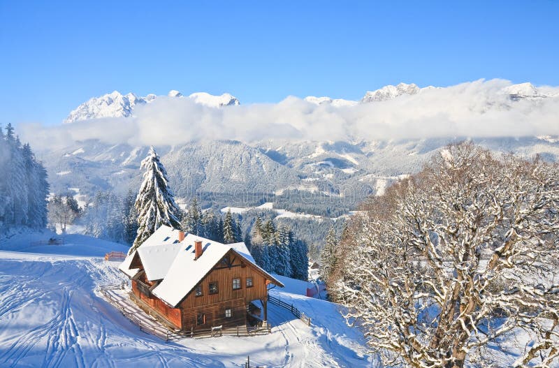 Ski resort Schladming . Austria