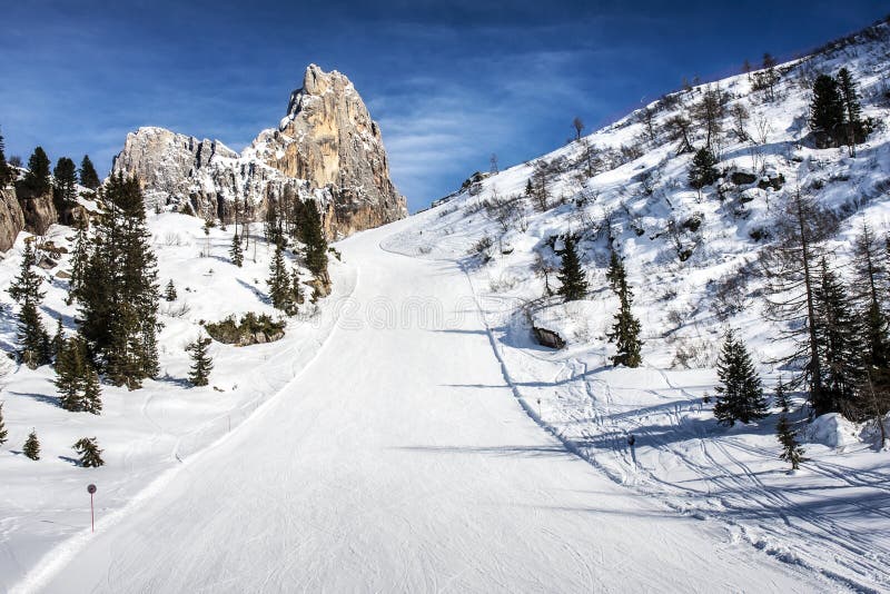 Ski Slope Snow Dolomites