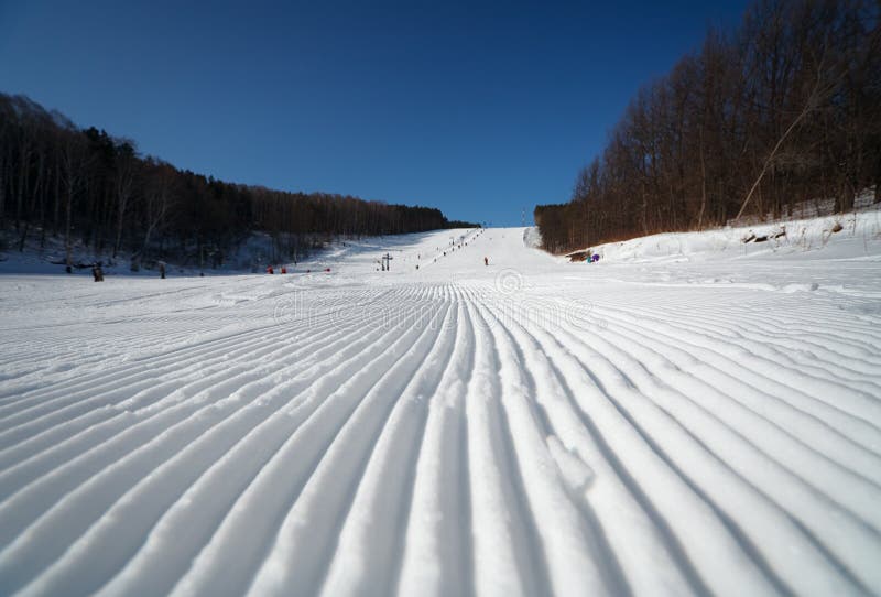 Ski winter resort
