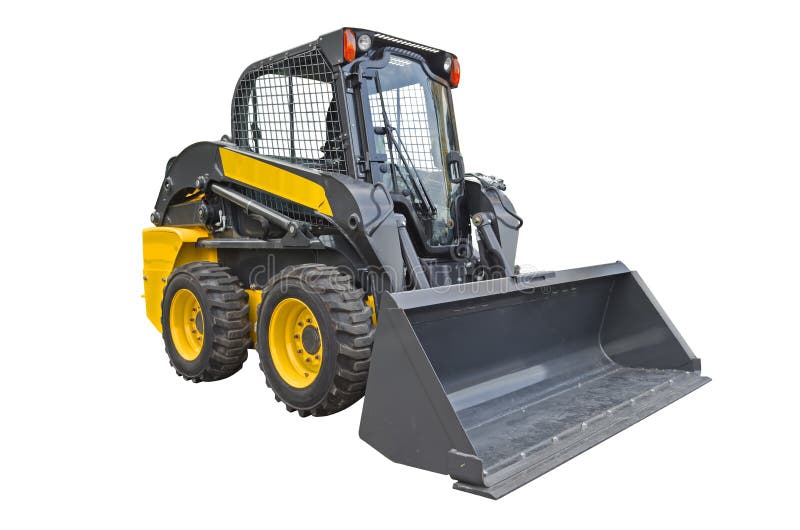 Skid steer loader royalty free stock image