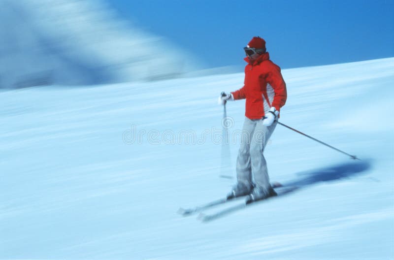 Skier in action 6