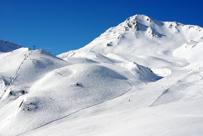 Skiing slopes