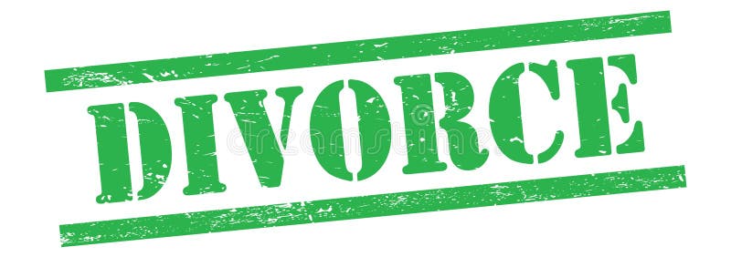 Skiljetext på gröna stödlinjer stämpel vektor illustrationer