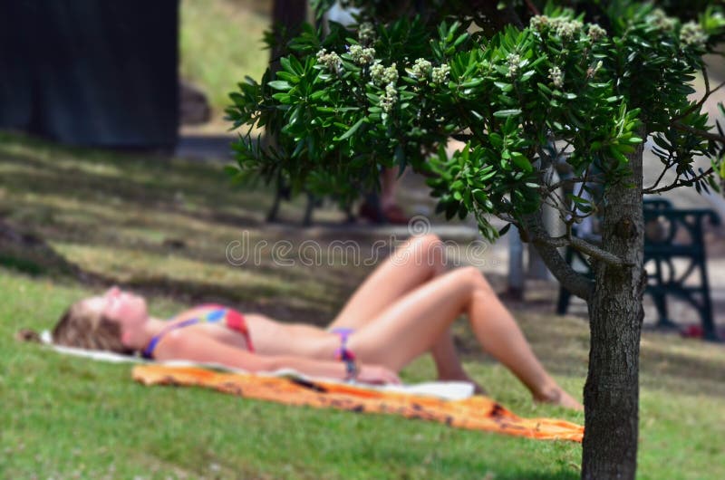 Skin Cancer Sunbathing stock image. Image of health 24411457