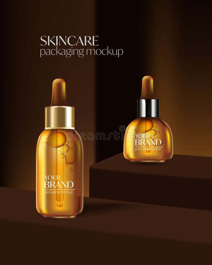 Download Skin care product mockup stock vector. Illustration of podium - 178505704