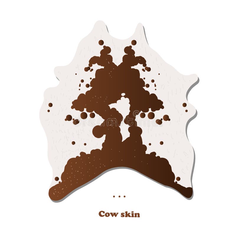 Skin cow vector stock illustration Skin cow vector stock illustration