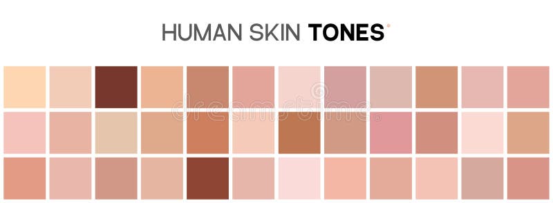 Skin Color Chart