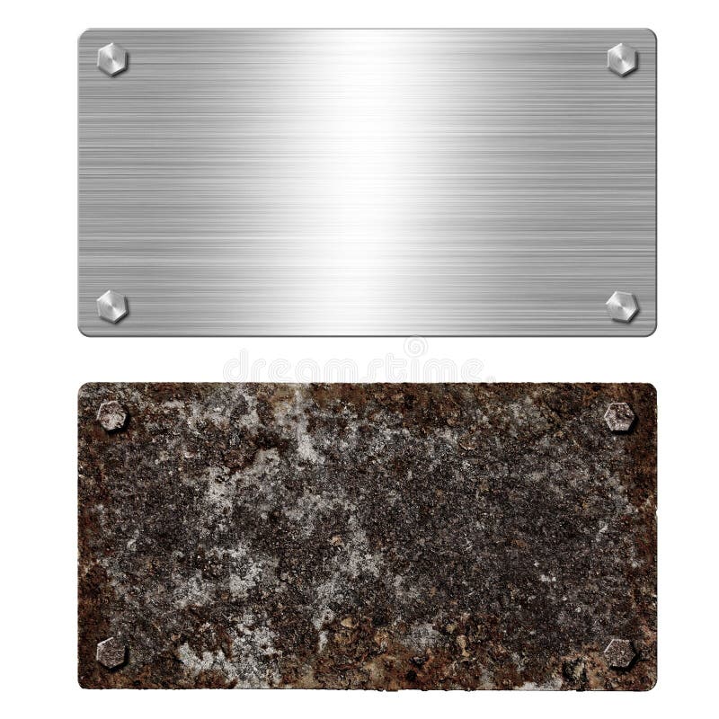 Skinande borstad metallaluminium- eller stålskylt rostigt stål för platta Textur och bakgrund av polerad skinande och rostig meta arkivfoto Skinande borstad metallaluminium- eller stålskylt rostigt stål för platta Textur och bakgrund av polerad skinande och rostig meta arkivfoto