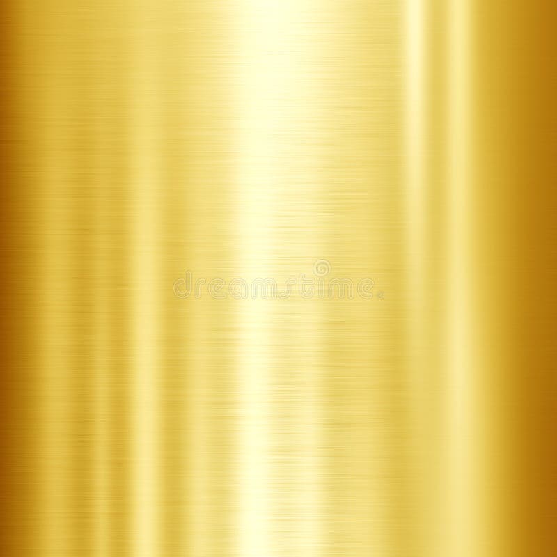 Skinande guld- metalltexturbakgrund arkivbilder