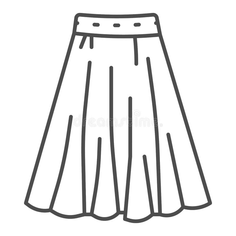 Skirt Icons in SVG, PNG, AI to Download