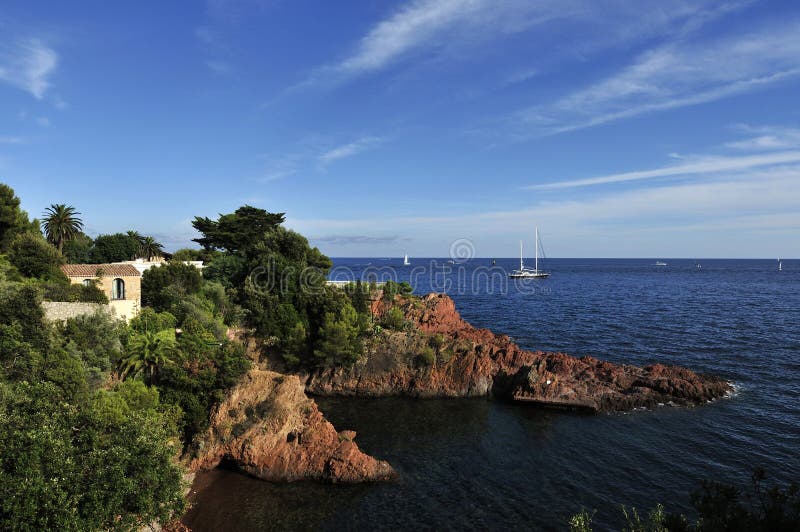 Skjul D Azur, Provence, Frankrike royaltyfri foto Skjul D Azur, Provence, Frankrike royaltyfri foto