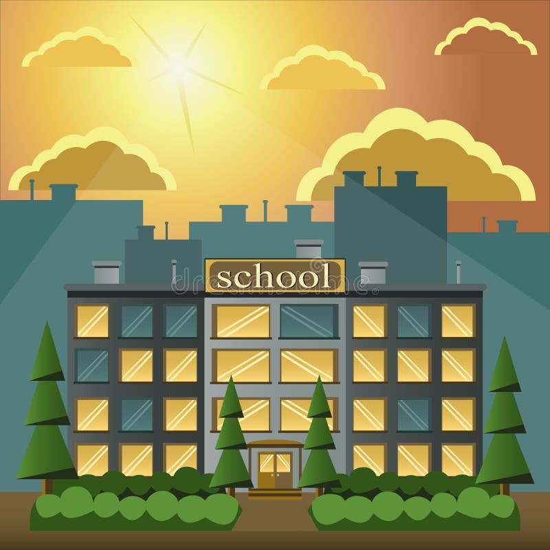 skola vektor illustrationer skola vektor illustrationer