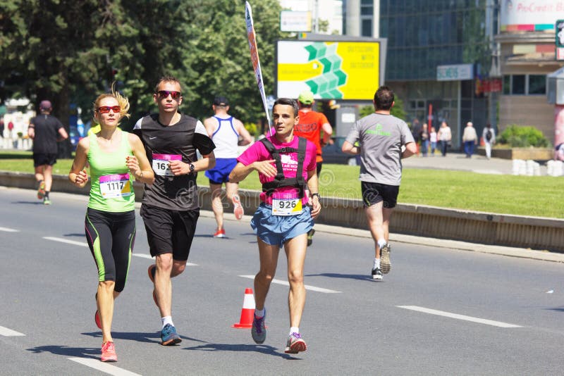 Certifikat Kabelbane Bærbar Skopje Marathon 2016 editorial photography. Image of endurance - 71537612